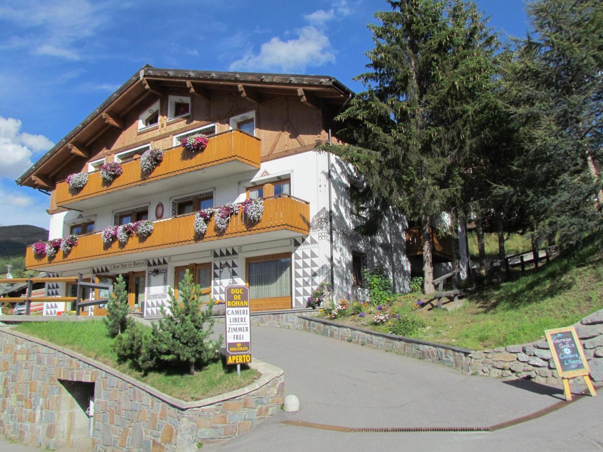 Hotel Duc De Rohan Livigno Kültér fotó